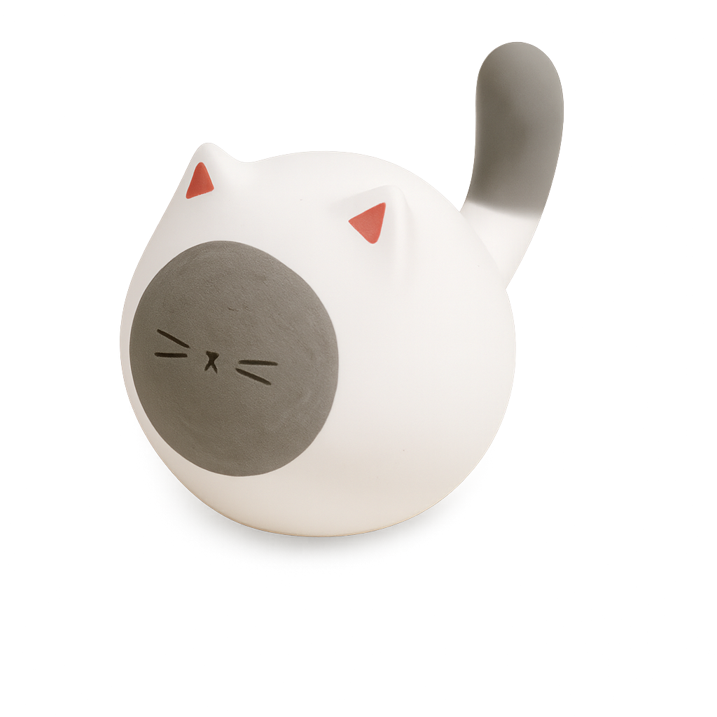 Miniature Cat Figurines Collection - 9 Adorable Handmade Porcelain Cats
